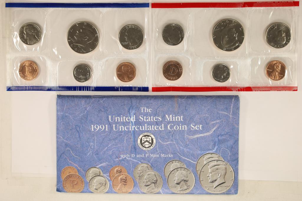 1995 US MINT SET (UNC) P/D (WITH ENVELOPE) (1 of 2)