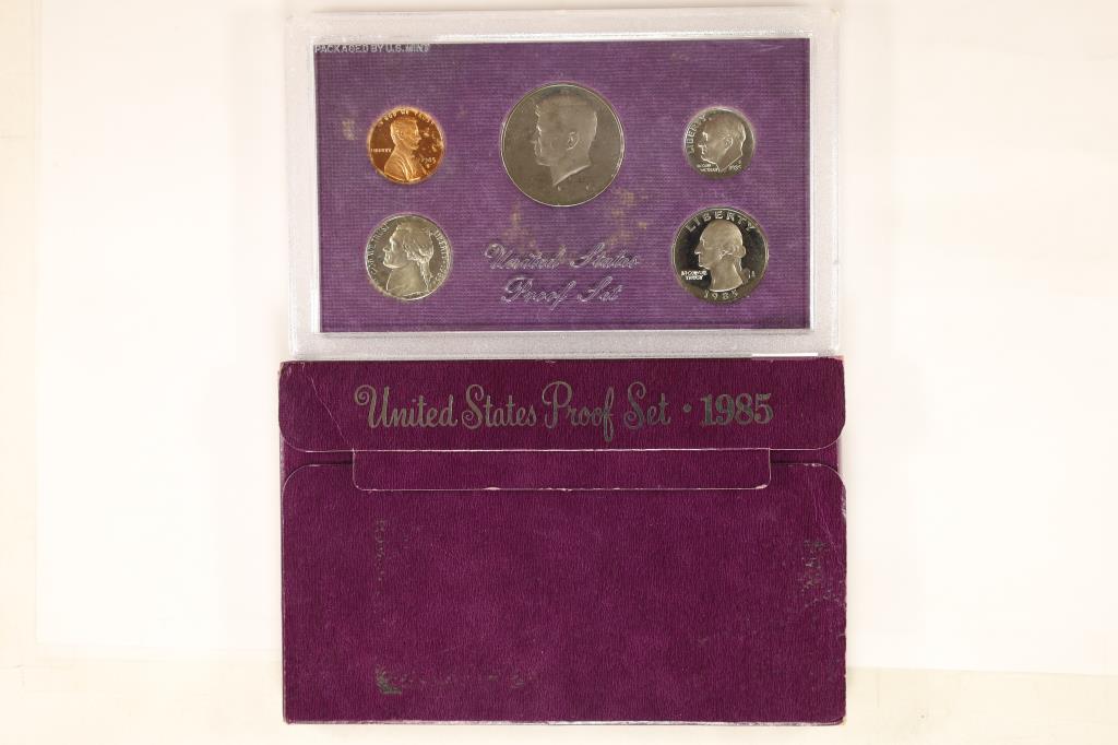 1985 US PROOF SET (WITH BOX) (1 of 2)