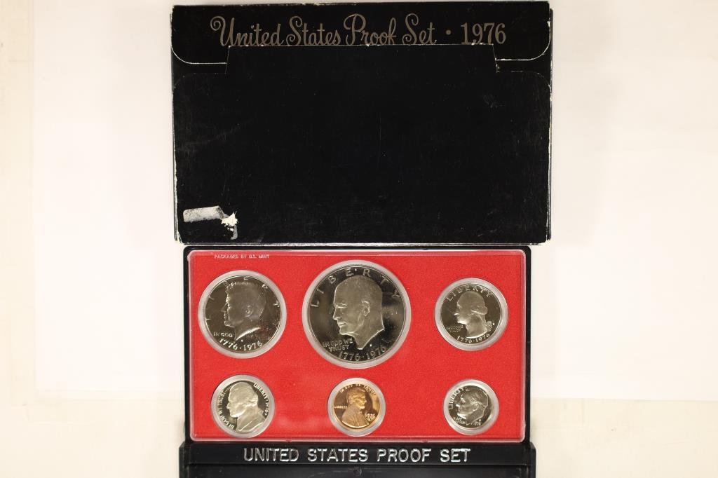 1976 US PROOF SET (WITH BOX) (1 of 2)