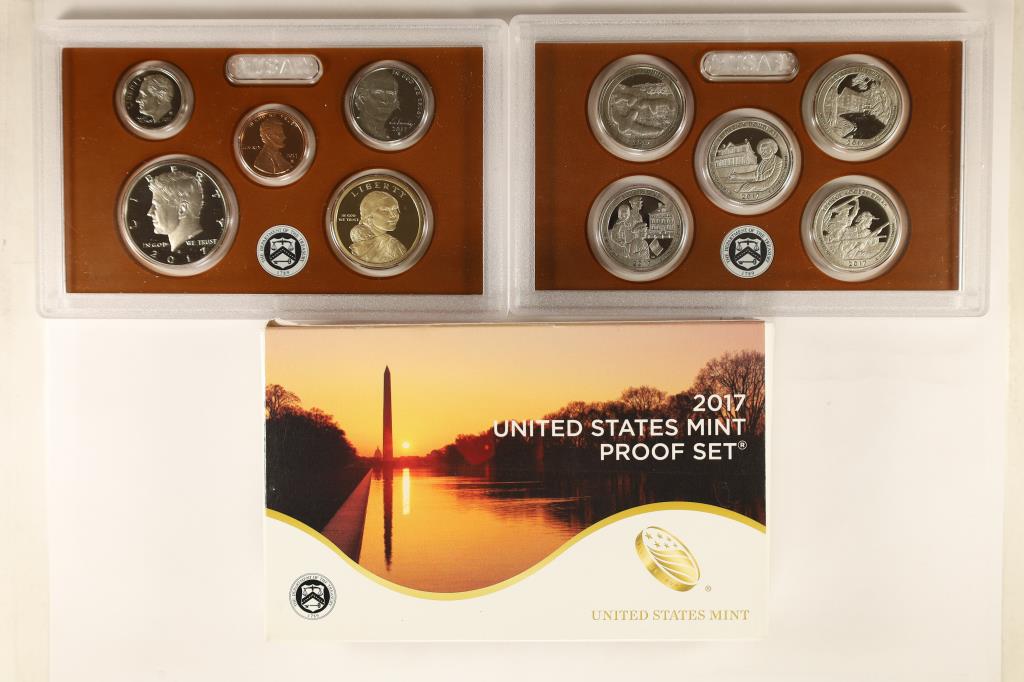 2017 US PROOF SET (WITH BOX) (1 of 2)