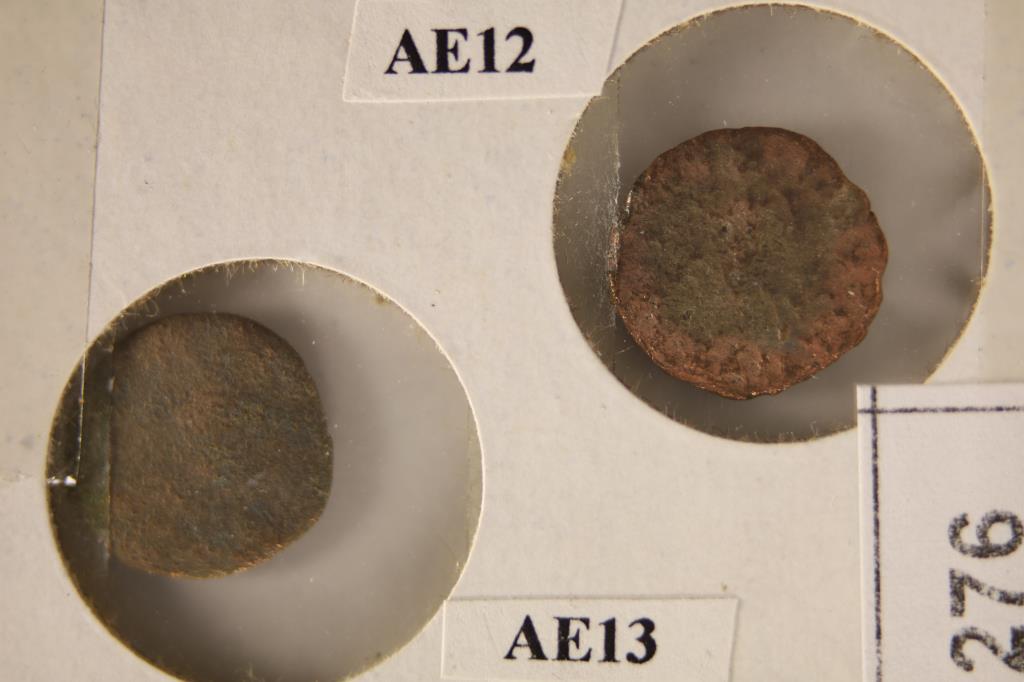 2-285-476 A.D. LATE ROMAN EMPIRE ANCIENT COINS (1 of 2)