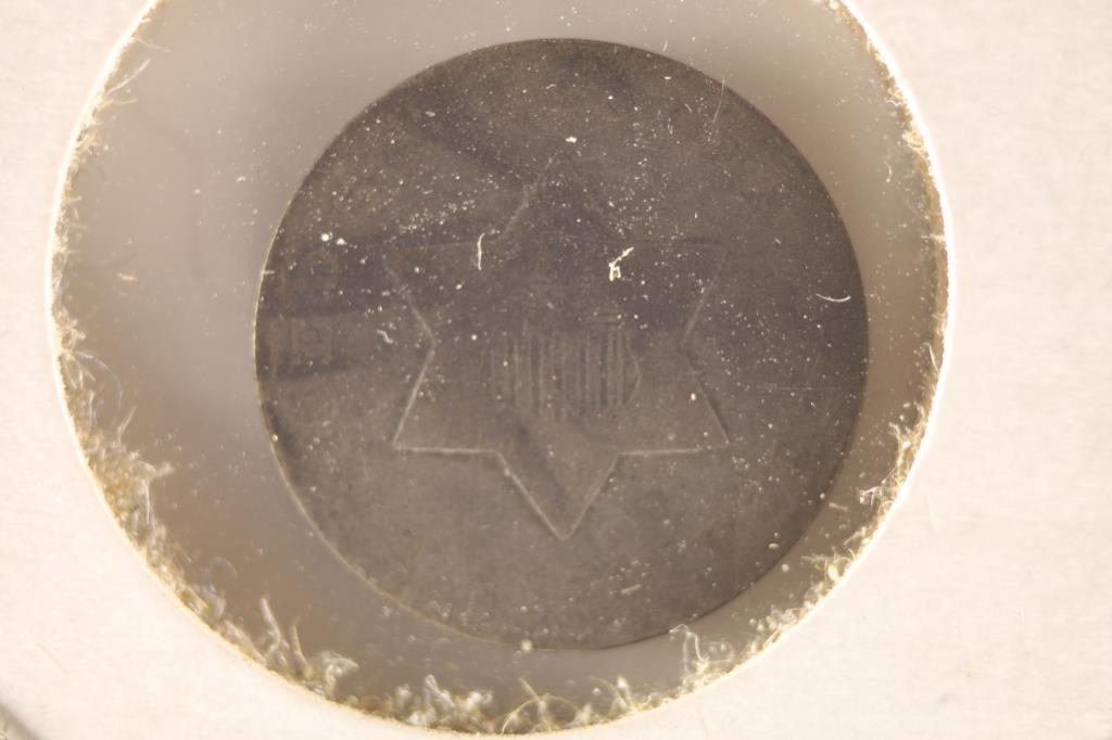 1851 THREE CENT PIECE (SILVER) (1 of 2)