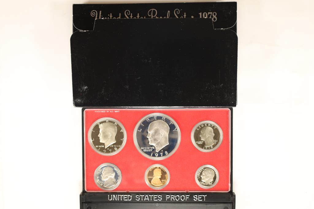 1978 US PROOF SET (WITH BOX) (1 of 2)