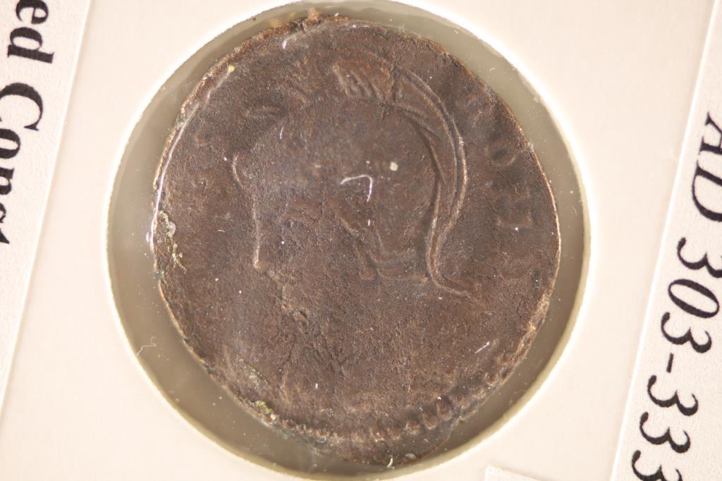 303-333 A.D. COMMEMORATIVE ANCIENT COIN VERY FINE (1 of 3)