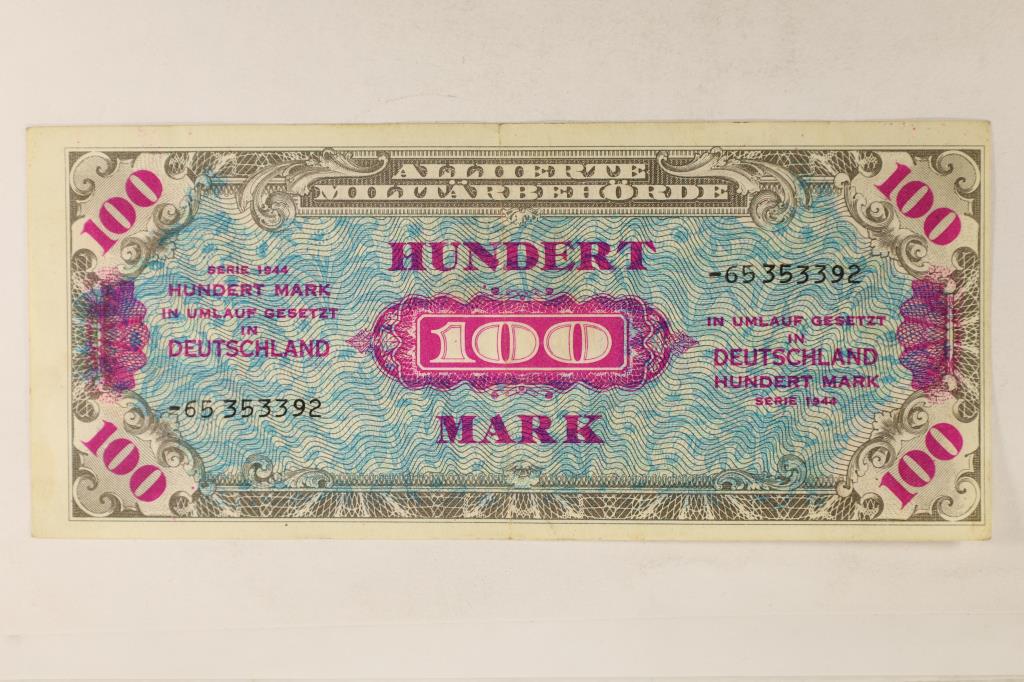 SERIES 1944 GERMANY 100 MARK MILITARY PAYMENT (1 of 2)