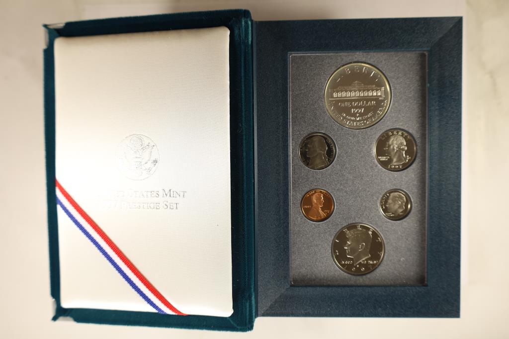 1997 US PRESTIGE PROOF SET BOTANIC GARDEN (1 of 3)