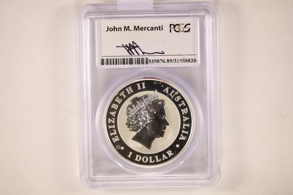 2015-P SILVER AUSTRALIA WEDGE TAILED EAGLE PCGS (1 of 2)