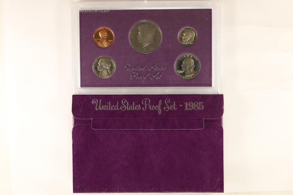 1985 US PROOF SET (WITH BOX) (1 of 2)