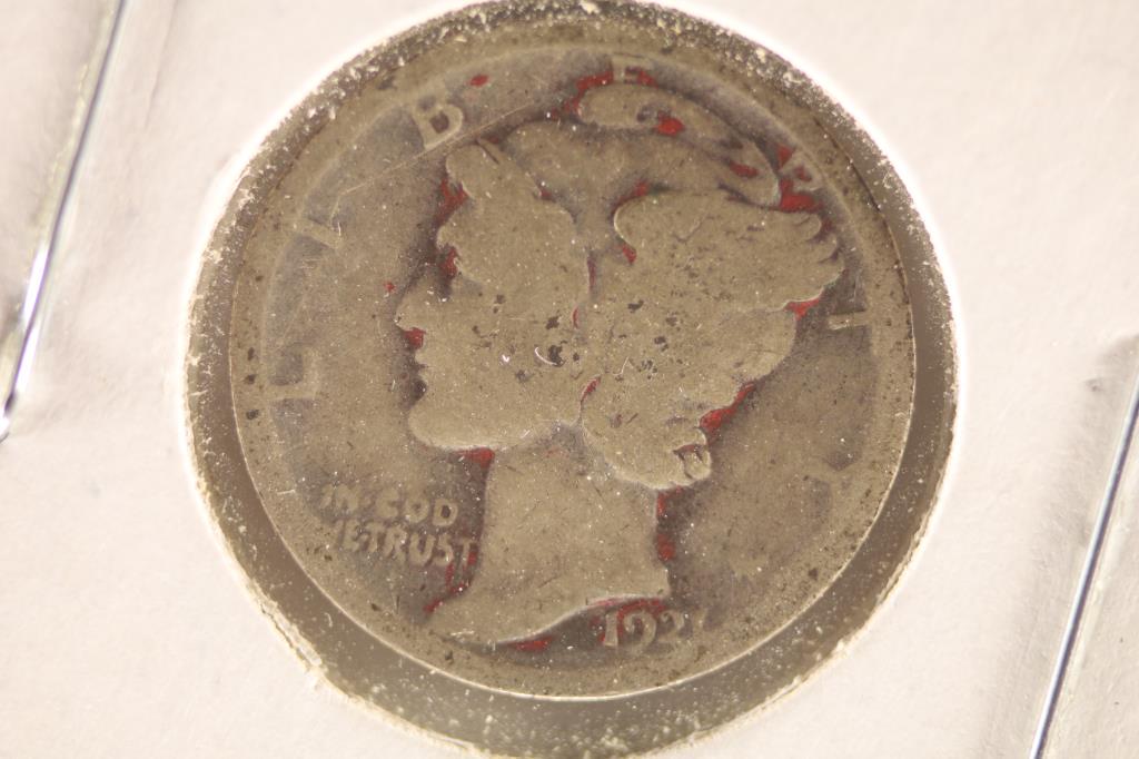1921 MERCURY DIME KEY DATE (1 of 2)