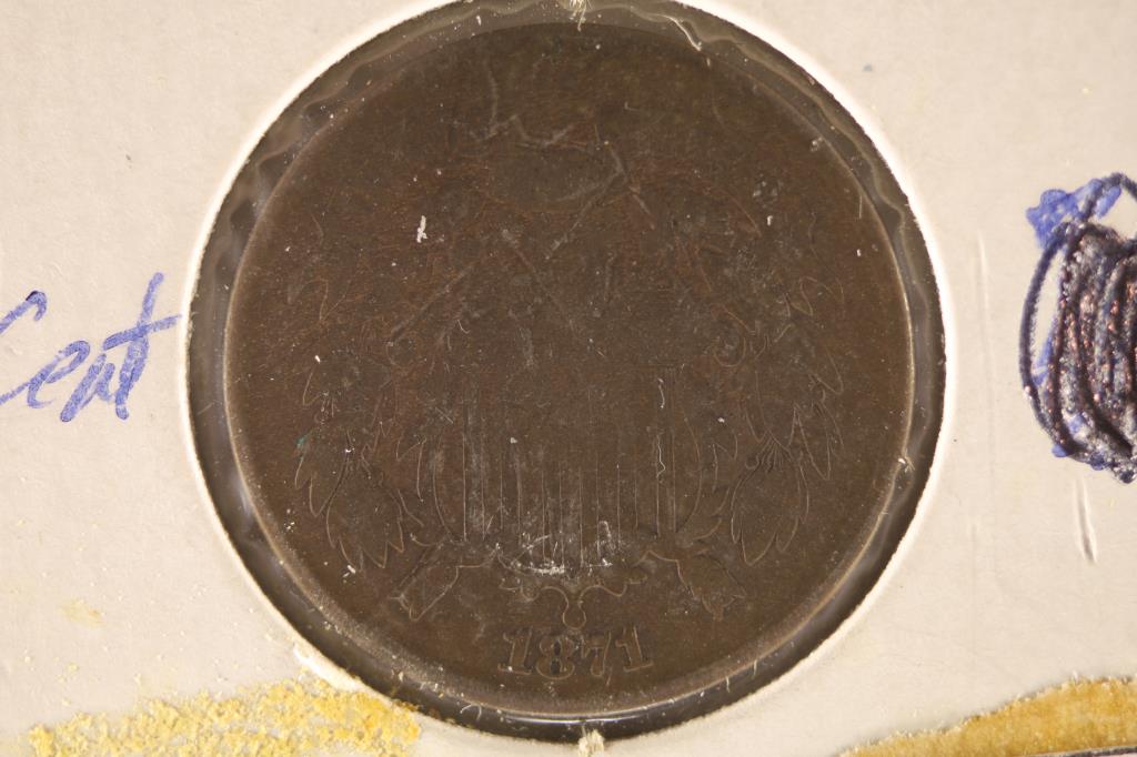 1871 US 2 CENT PIECE (1 of 2)