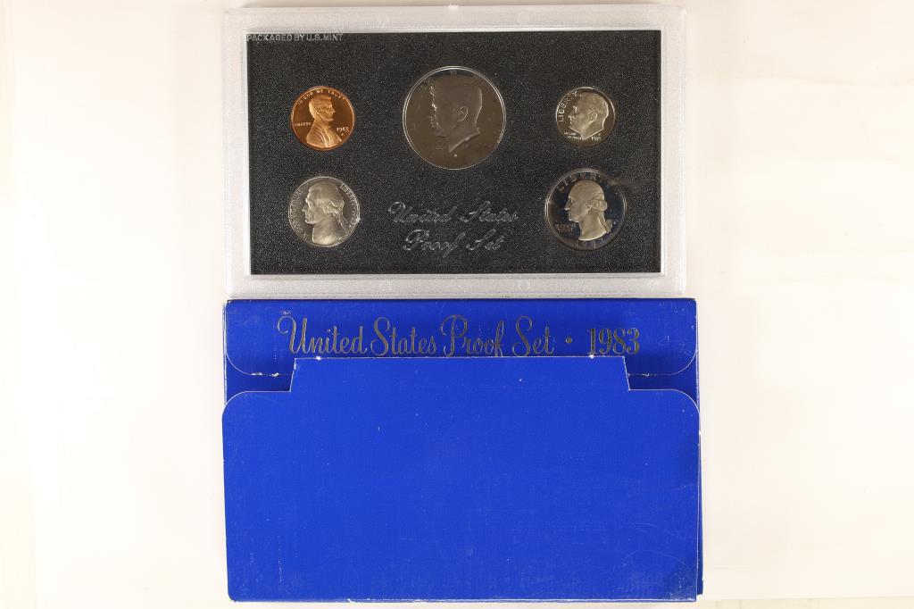 1983 US PROOF SET (WITH BOX) (1 of 2)