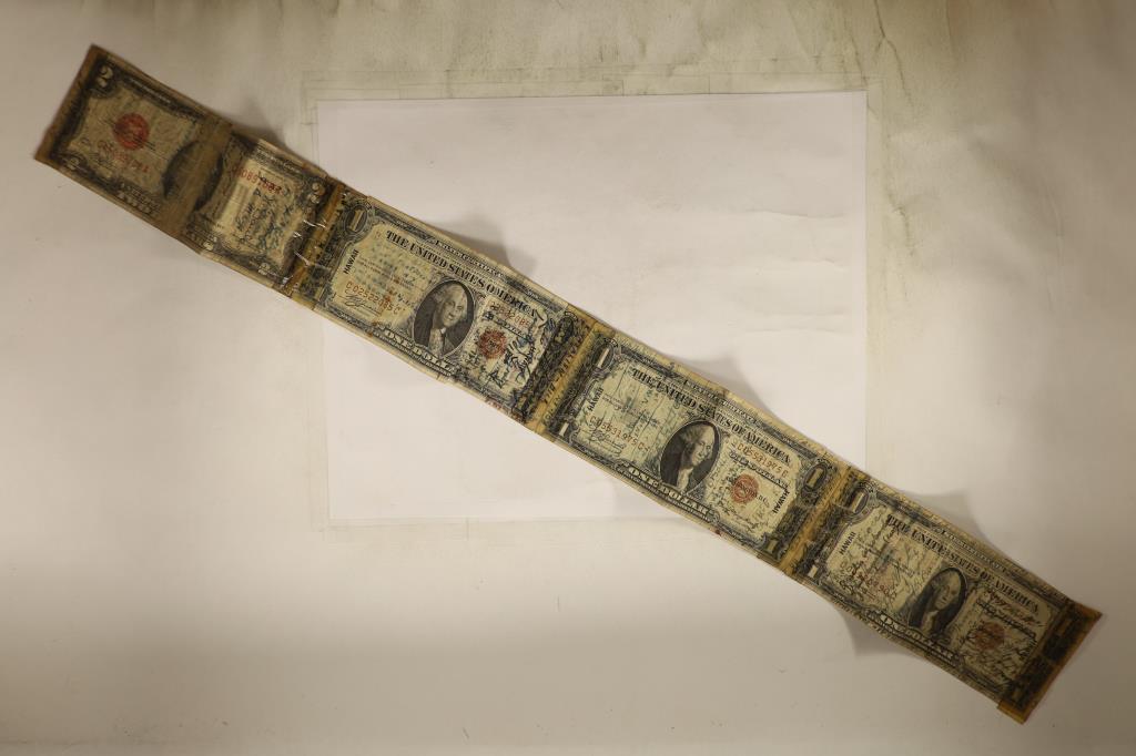 SHORT SNORTER BILL SET: INCLUDES 3-1935A US $1 (1 of 2)