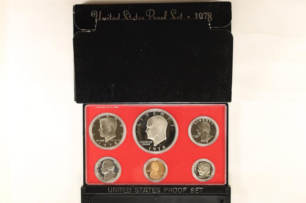1978 US PROOF SET (WITH BOX) (1 of 2)