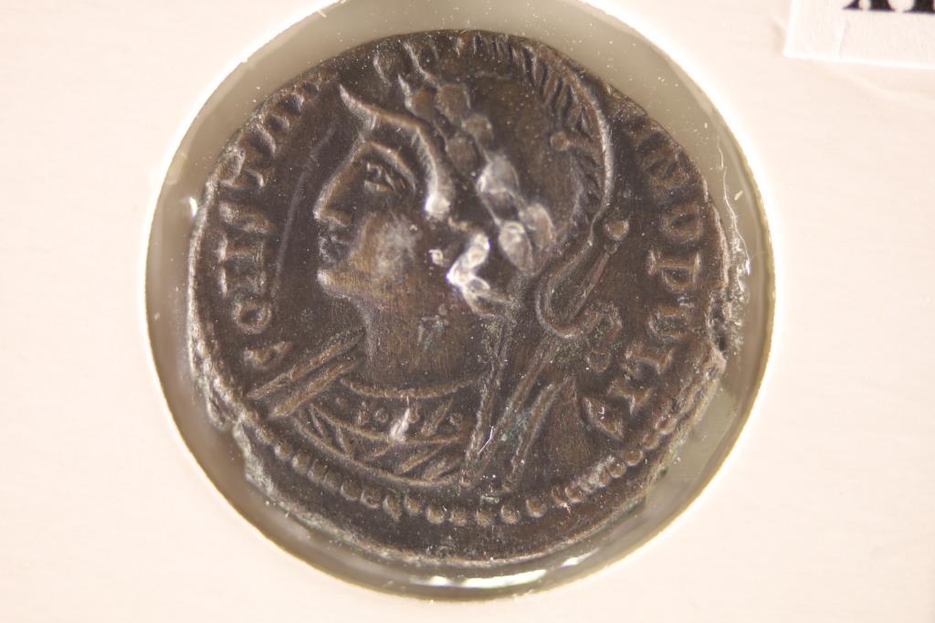 330-333 A.D. COMMEMORATIVE ANCIENT COIN EXTRA FINE: WATCH FOR OUR NEXT AUCTION ON MONDAY JULY 4TH, 2022 AT 7 PM EDT