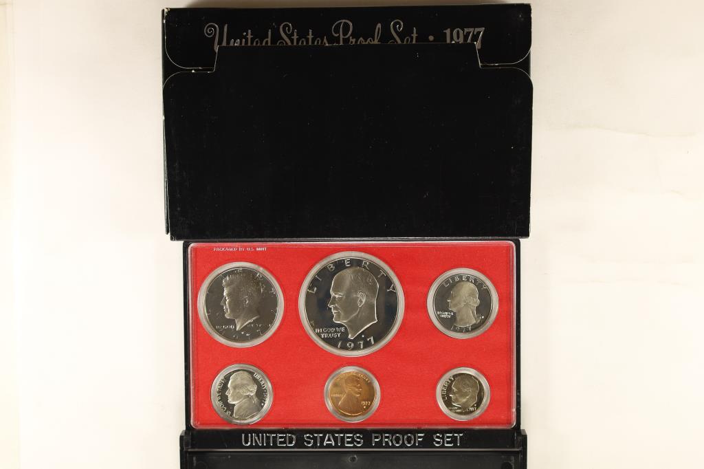 1977 US PROOF SET (WITH BOX) (1 of 2)