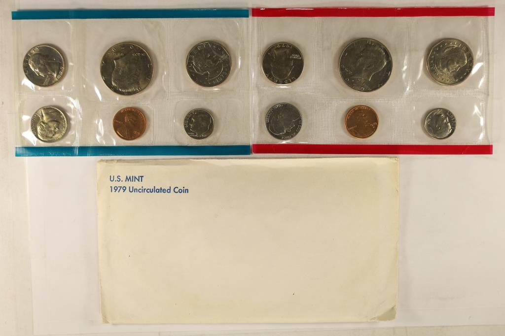 1979 US MINT SET (UNC) P/D (WITH ENVELOPE) (1 of 2)