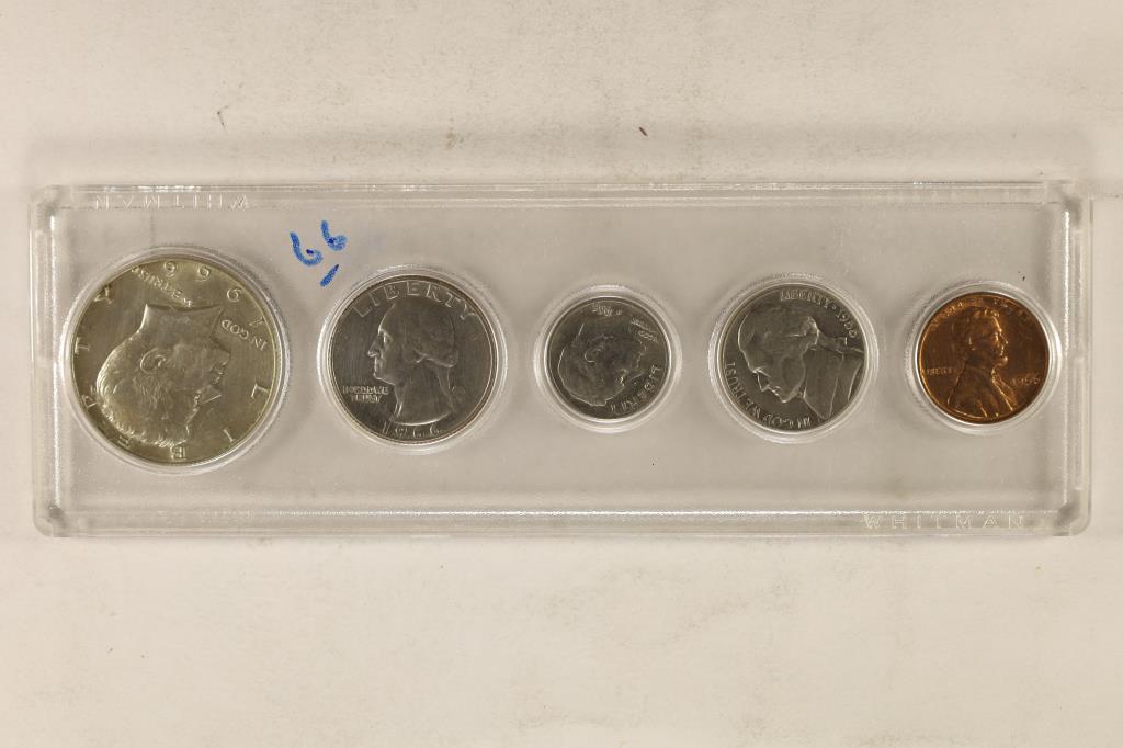 1966 US YEAR SET IN CAPITAL PLASTICS HOLDER (1 of 2)