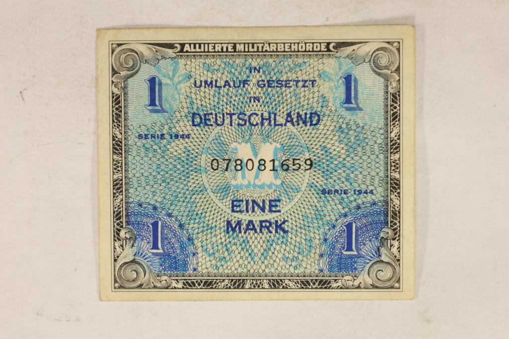 1944 GERMAN MILITARY PAYMENT CERTIFICATE NOTE (1 of 2)