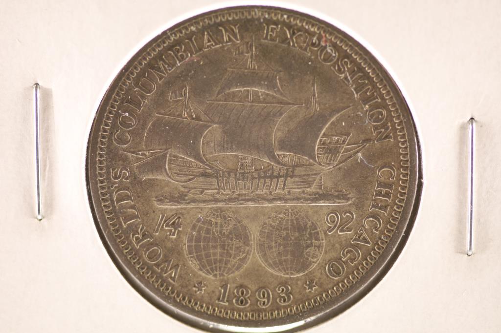 1893 COLOMBIAN EXPOSITION HALF DOLLAR (1 of 2)