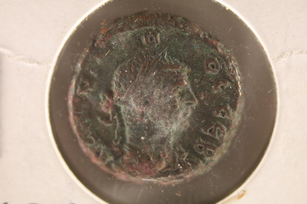 97-117 A.D. TRAJAN ROMAN EGYPT ANCIENT COIN: THICK PLANCHET