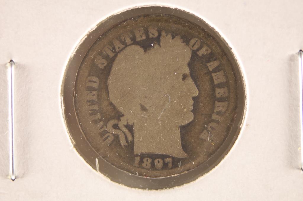1897-O BARBER DIME KEY DATE (1 of 2)