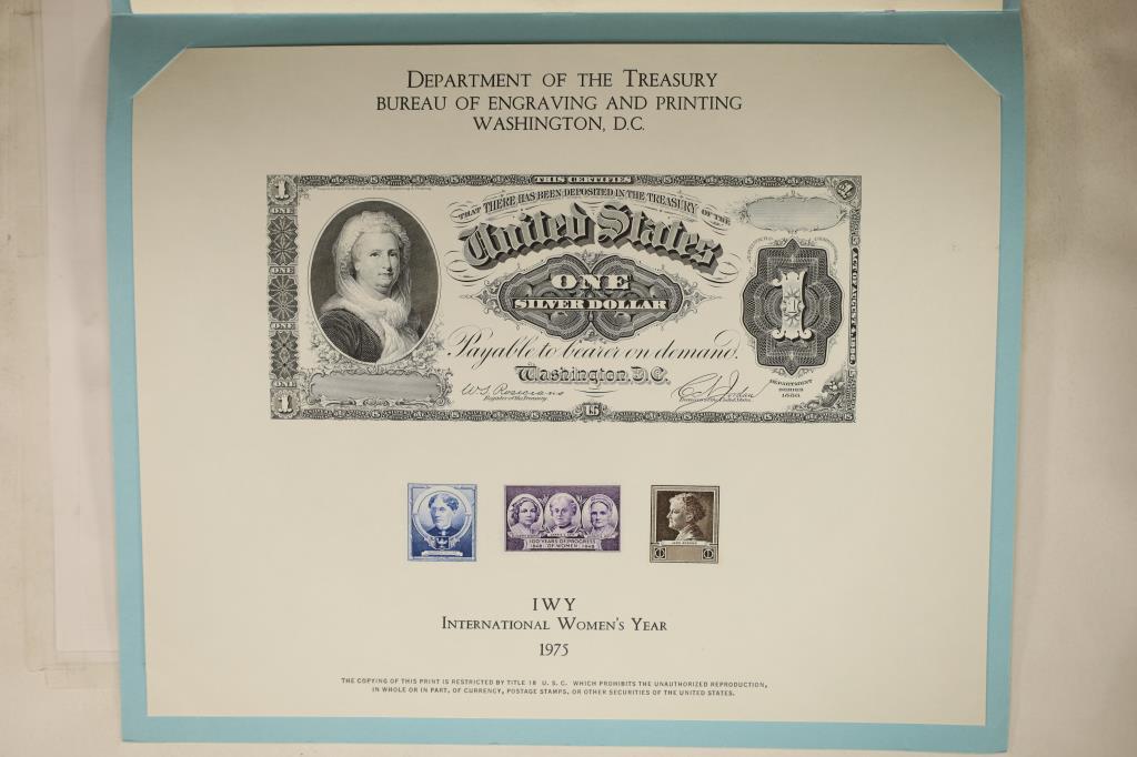 IWY INTERNATIONAL WOMENS YEAR 1976 SOUVENIR SET (1 of 6)