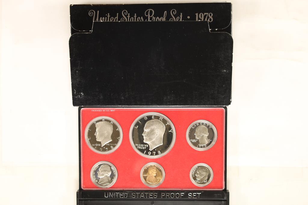 1978 US PROOF SET (WITH BOX) (1 of 2)