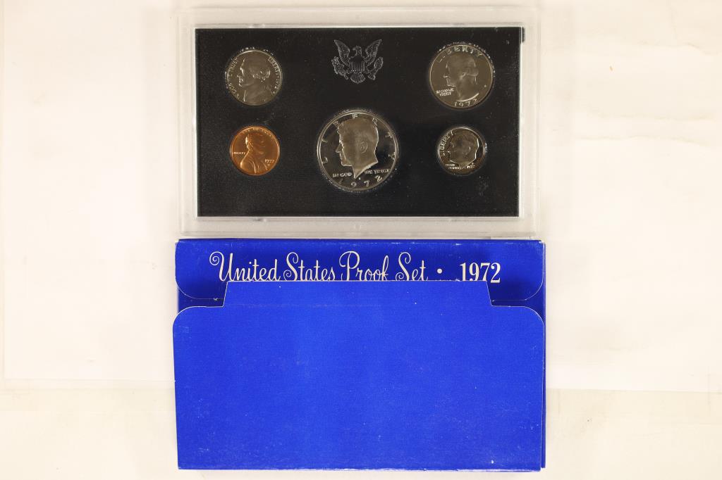 1972 US PROOF SET (WITH BOX) (1 of 2)