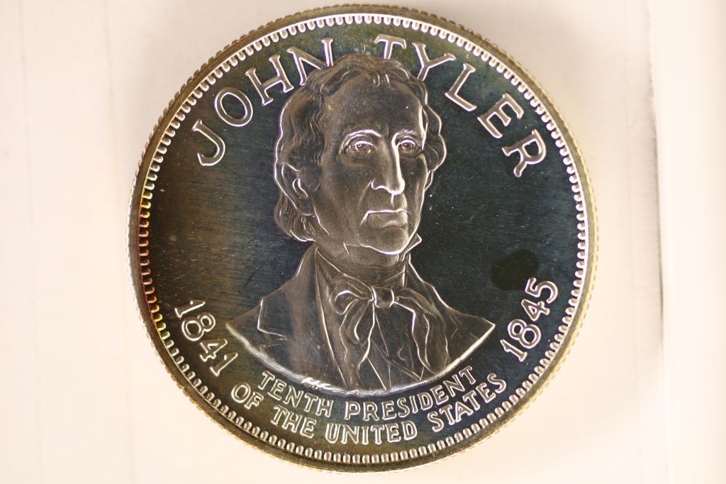 33.6 GRAMS STERLING SILVER PROOF ROUND "JOHN (1 of 2)