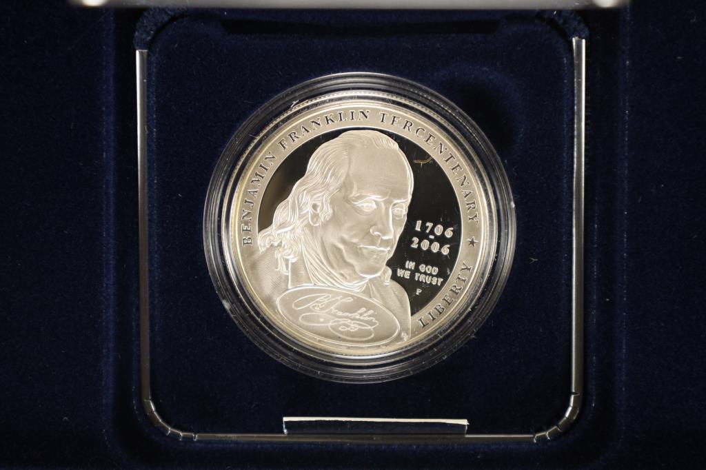 1996-P BENJAMIN FRANKLIN "FOUNDING FATHERS" PROOF (1 of 3)