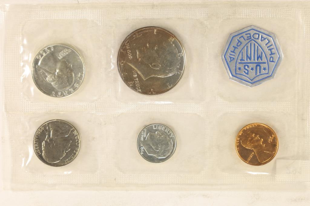 1964 US SILVER PROOF SET NO ENVELOPE (1 of 2)