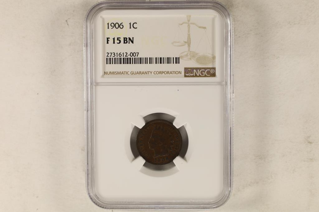 1906 INDIAN HEAD CENT NGC F15BN (1 of 2)