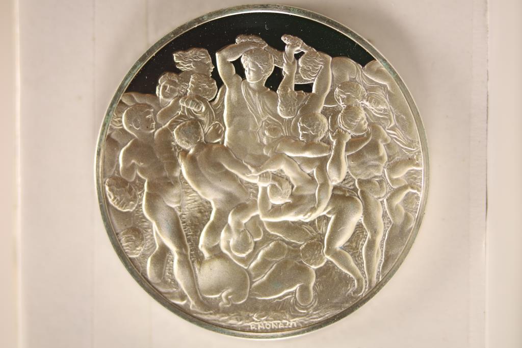 33.8 GRAMS STERLING SILVER PROOF ROUND ''BATTLE OF (1 of 2)