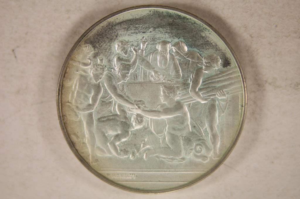 41.1 GRAMS PROOF STERLING SILVER ROUND (CLOUDY) (1 of 2)