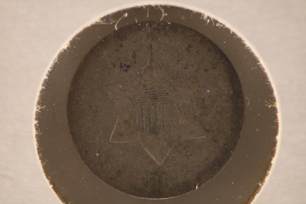 1853 SILVER 3 CENT PIECE (1 of 2)