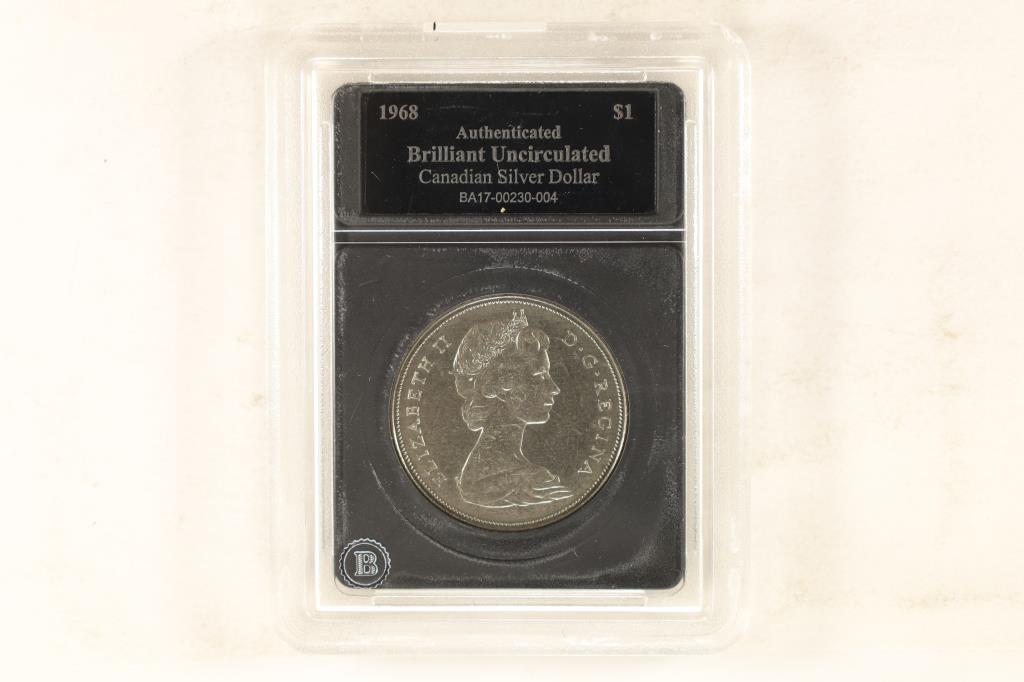 1968 CANADA DOLLAR BRILLIANT UNC (1 of 2)