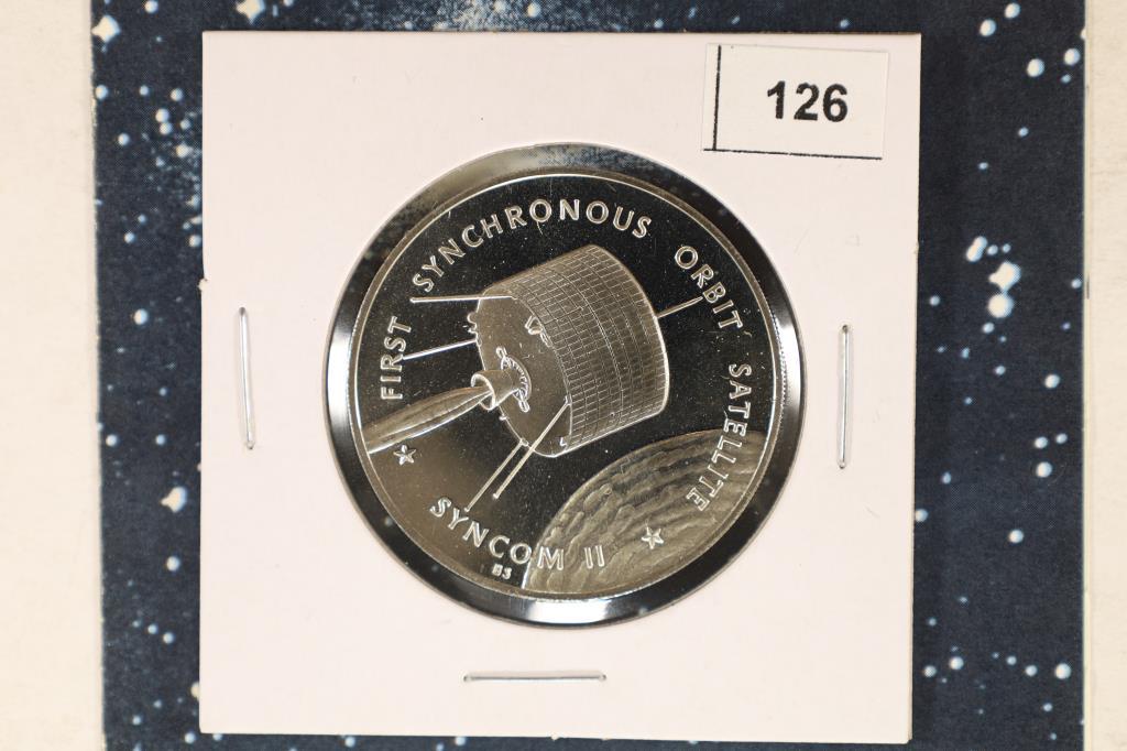 AMERICA IN SPACE .8 OZ PROOF STERLING SILVER (1 of 3)