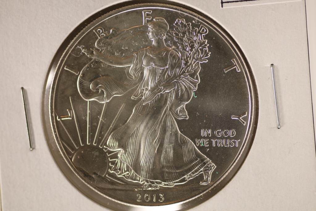 2013 AMERICAN SILVER EAGLE BRILLIANT UNC (1 of 2)