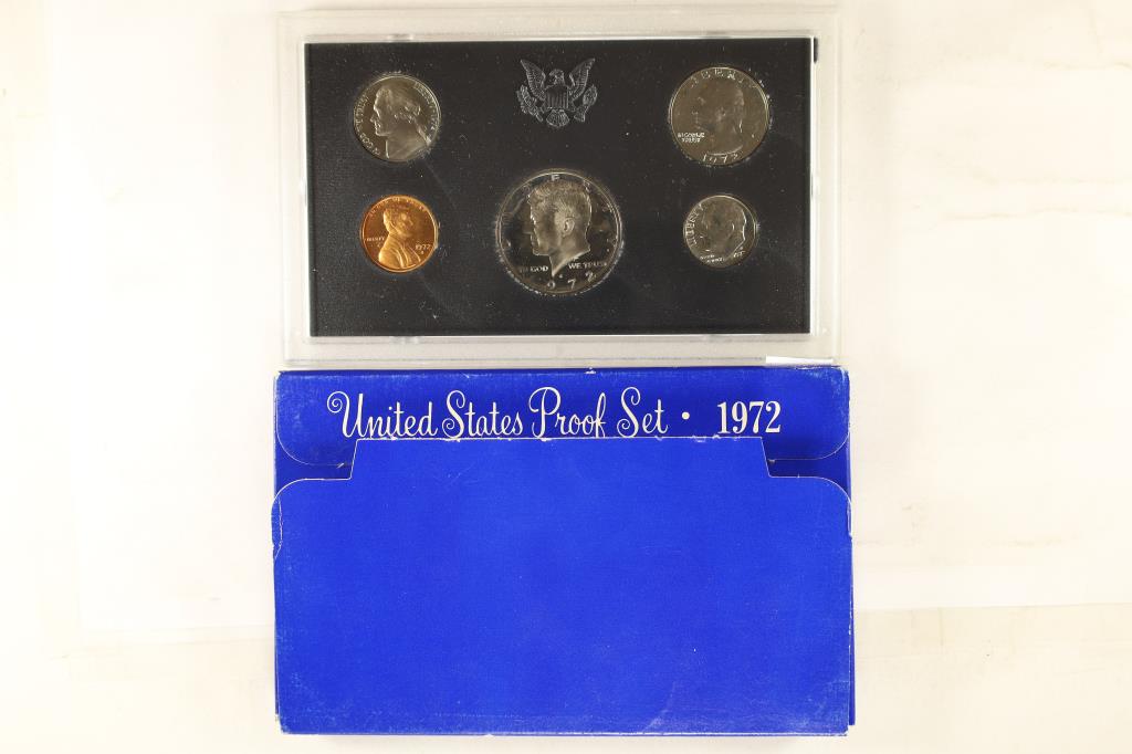 1972 US PROOF SET (WITH BOX) (1 of 2)