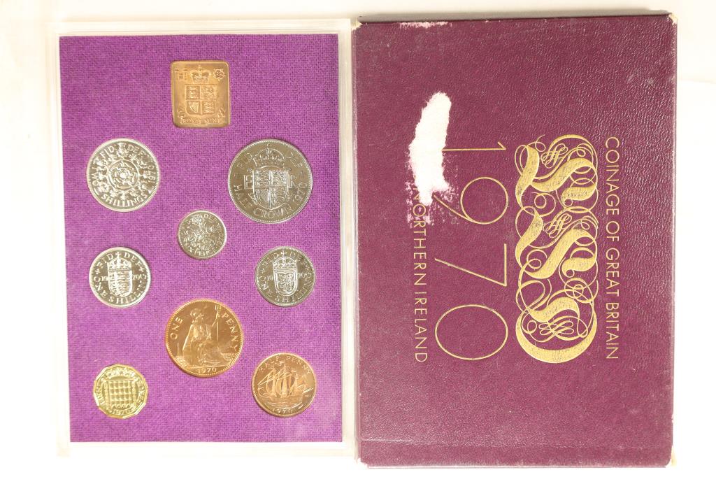 1970 COINAGE OF GREAT BRITAIN & NORTHERN (1 of 2)