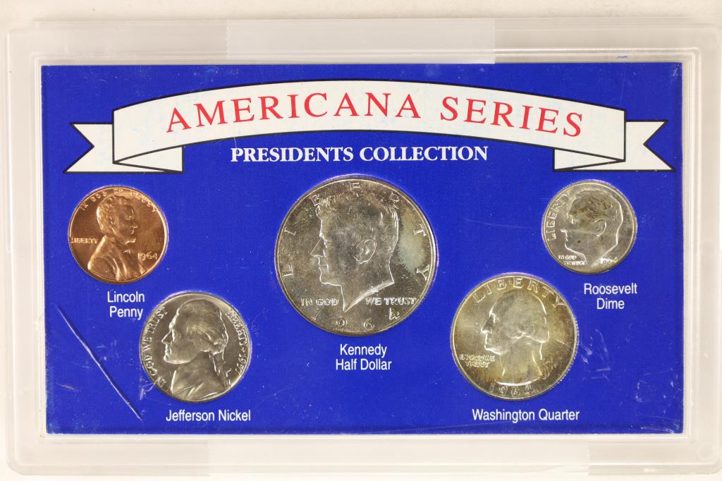 AMERICANA SERIES PRESIDENTS COLLECTION CONTAINS: (1 of 2)