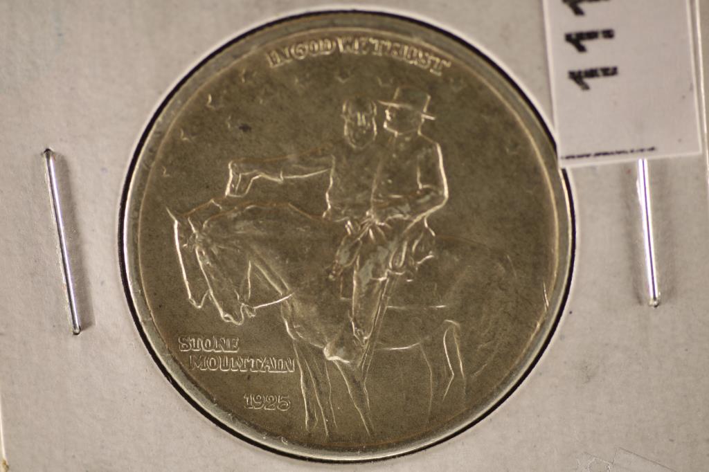 1925 STONE MOUNTAIN SILVER HALF DOLLAR (AU) (1 of 2)