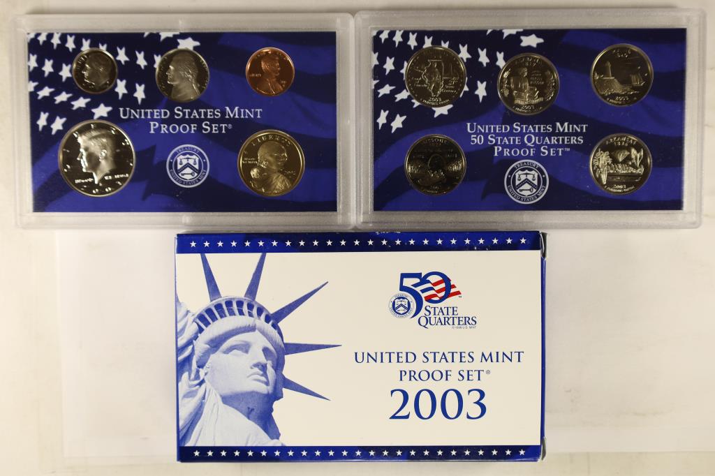 2003 US PROOF SET (WITH BOX) (1 of 2)