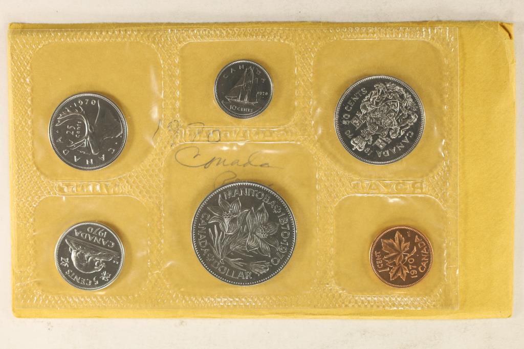 1970 CANADA UNC SET WITH ENVELOPE (1 of 2)