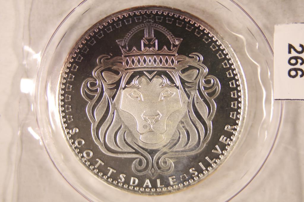 1 TROY OZ .999 FINE PROOF SILVER ROUND (1 of 2)