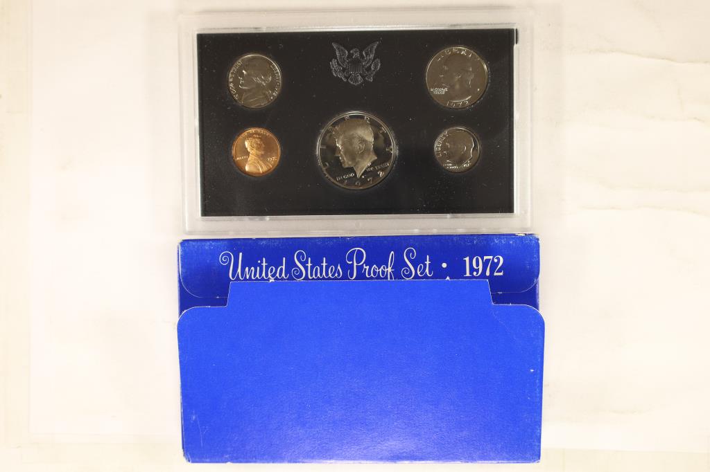1972 US PROOF SET (WITH BOX) (1 of 2)
