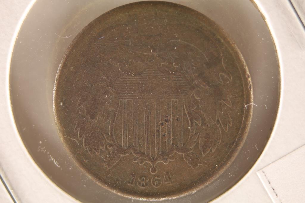 1864 US TWO CENT PIECE (1 of 2)