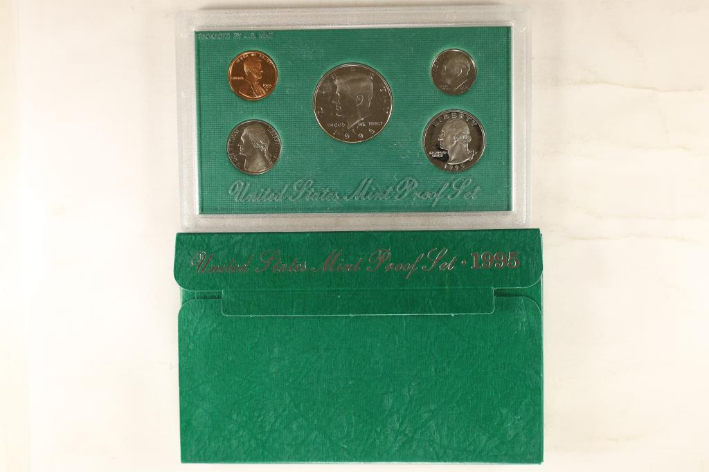 1995 US PROOF SET (WITH BOX) (1 of 2)