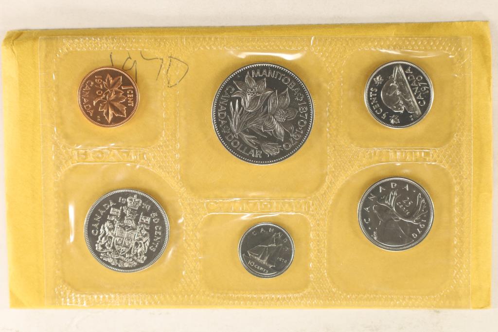 1970 CANADA UNC SET WITH ENVELOPE (1 of 2)