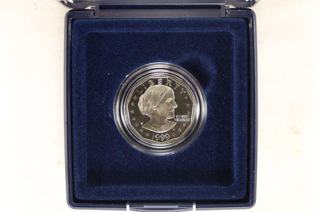 1999-P SUSAN B. ANTHONY PROOF DOLLAR IN ORIGINAL (1 of 3)